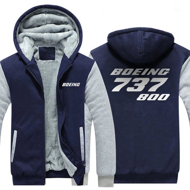 B737 800 DESIGNED ZIPPER SWEATER THE AV8R